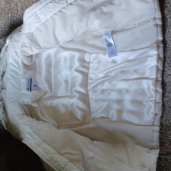 Columbia Omni-Shield Juniors Size M White Jacket - Picture 7 of 10